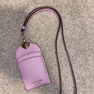 Kate Spade Purple Lanyard
